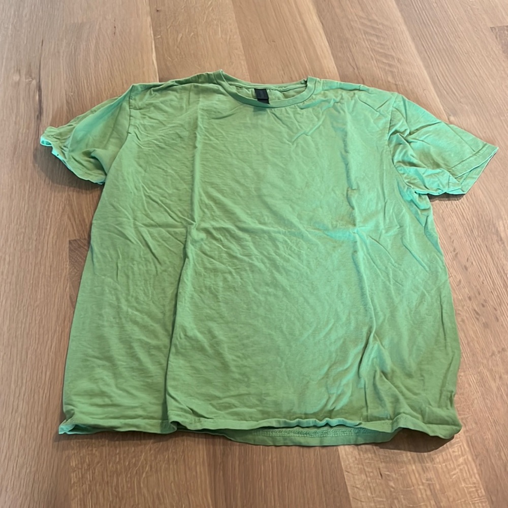 Green Tee Size Large
